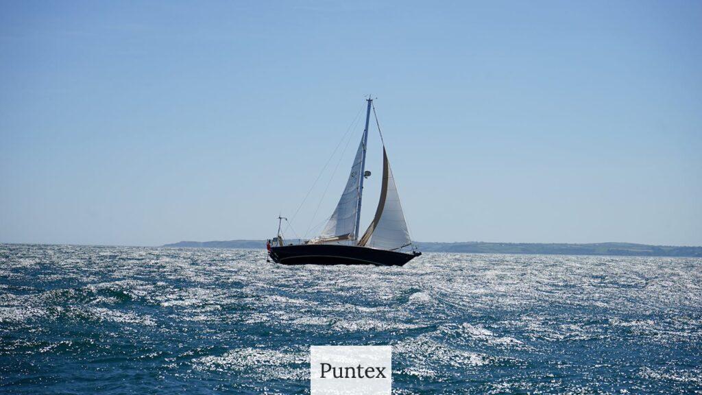 White and Black Sail Boat on Ocean